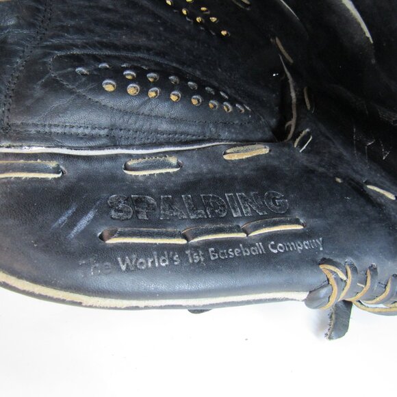 Spalding Air Control Fit Black RHT 5 Finger Baseball Glove Air Flex 13.5 - Picture 9 of 11